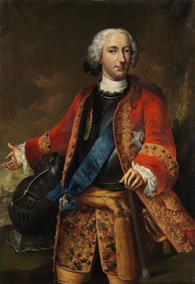 Portret van Karel I van Brunswijk-Wolfenbüttel door Johann Conrad Eichler